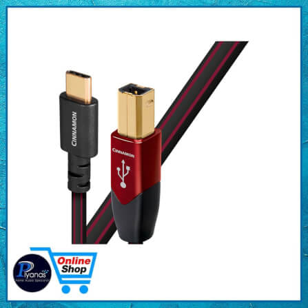 สาย USB AUDIOQUEST : USB-CINNAMON (C TO B) (USB 2.0) (1.5M)_2
